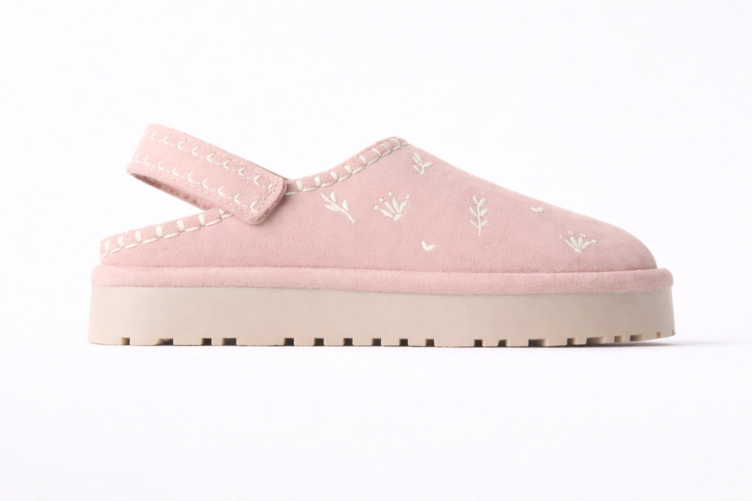 SABOT ZARA EFFET FOURRURE BRODÉS